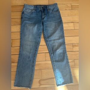 Joe's Cropped Straight Leg Jeans